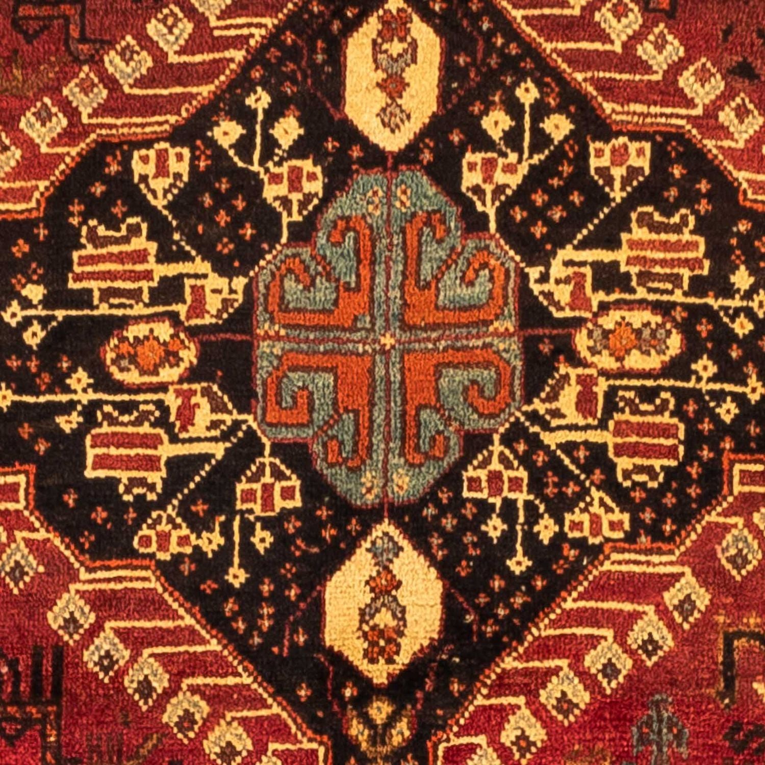 Tapis persan - Nomadic - 258 x 170 cm - rouge foncé
