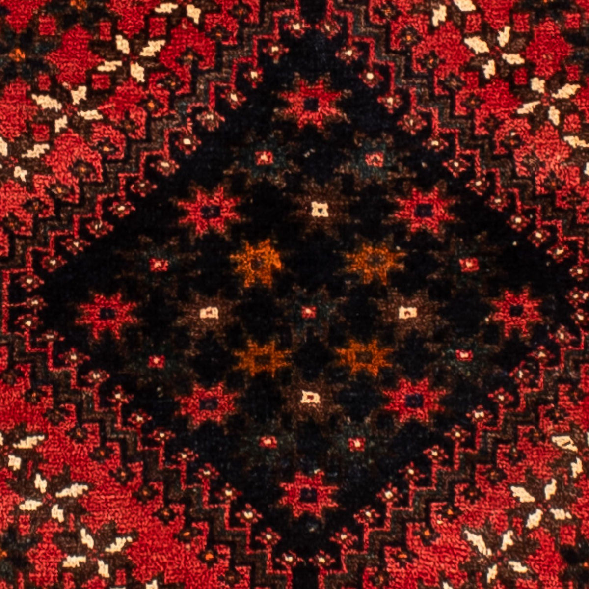 Tapis persan - Nomadic - 291 x 206 cm - rouge foncé