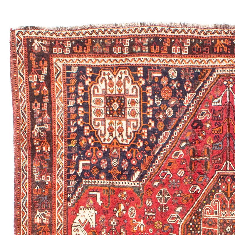Tapis persan - Nomadic - 260 x 180 cm - rouge