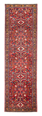 Tapis de couloir Tapis persan - Nomadic - 334 x 100 cm - rouge foncé