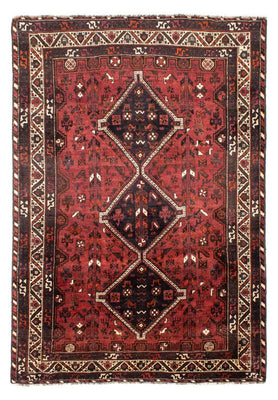 Tapis persan - Nomadic - 307 x 210 cm - rouge foncé