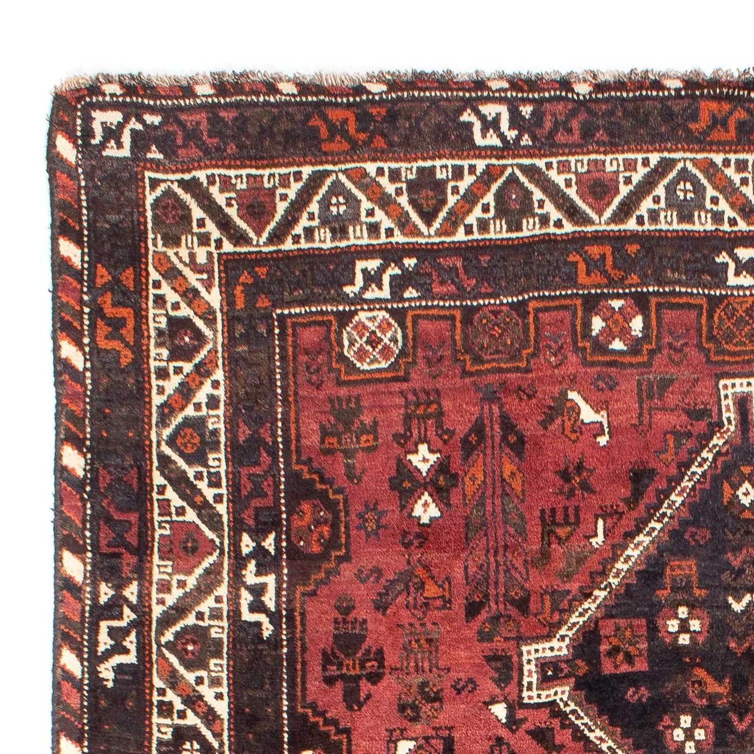 Tapis persan - Nomadic - 307 x 210 cm - rouge foncé