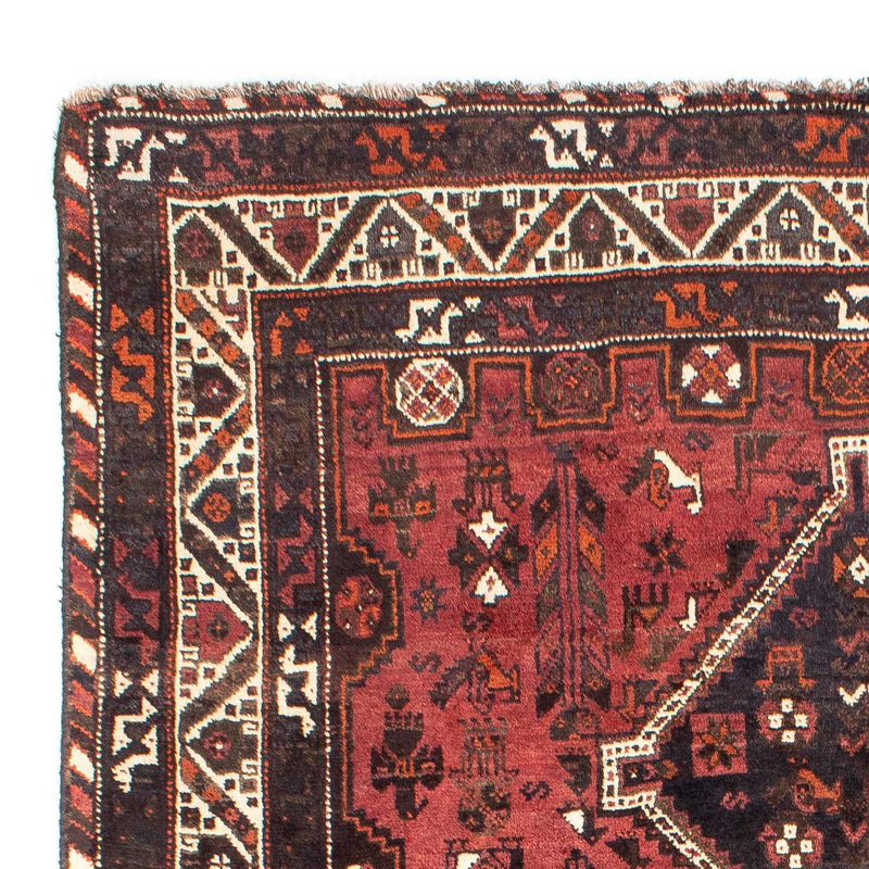 Tapis persan - Nomadic - 307 x 210 cm - rouge foncé