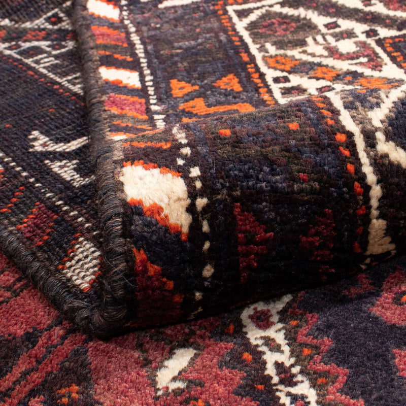Tapis persan - Nomadic - 307 x 210 cm - rouge foncé