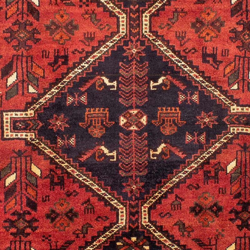 Tapis persan - Nomadic - 312 x 221 cm - rouge foncé