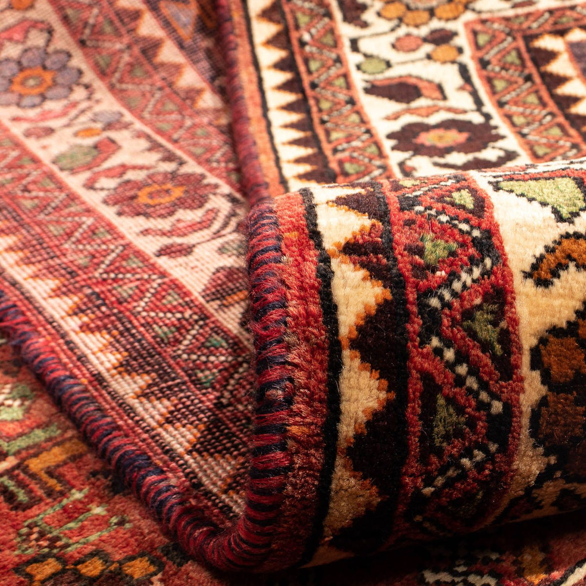 Tapis persan - Nomadic - 313 x 213 cm - rouge foncé