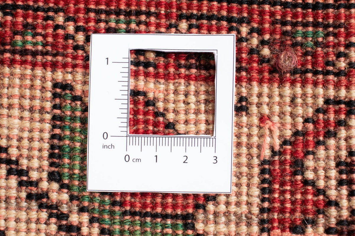 Tapis persan - Nomadic - 313 x 213 cm - rouge foncé