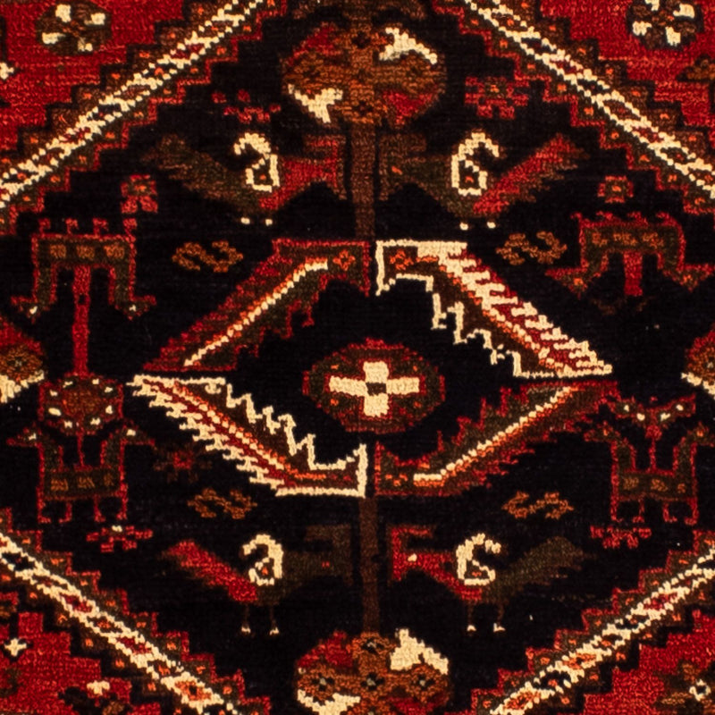 Tapis persan - Nomadic - 295 x 213 cm - rouge foncé