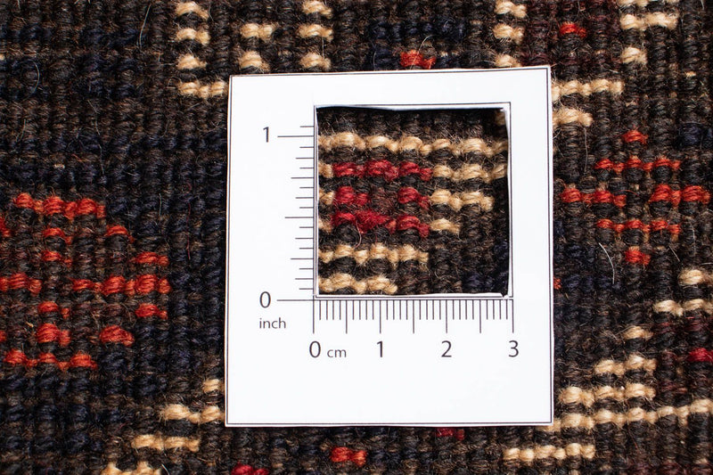 Tapis persan - Nomadic - 295 x 213 cm - rouge foncé