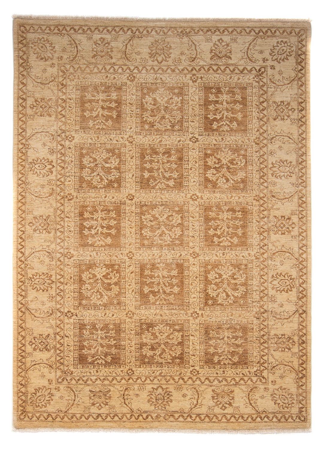 Tapis Ziegler - 236 x 169 cm - marron clair