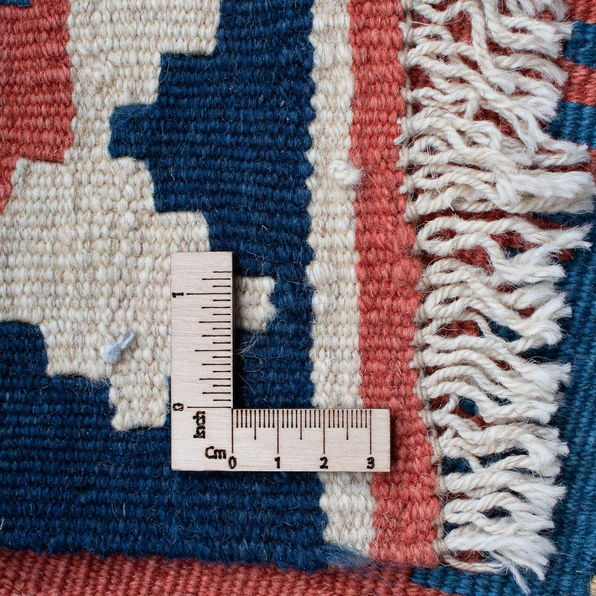 Tapis Kelim - Oriental - 191 x 122 cm - bleu foncé