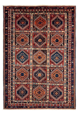 Tapis persan - Nomadic - 318 x 217 cm - bleu foncé