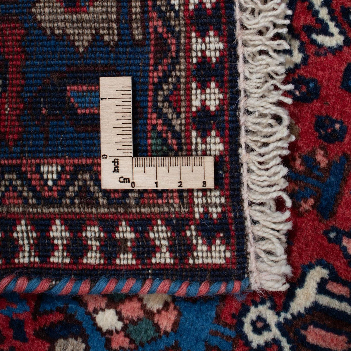 Tapis persan - Nomadic - 300 x 202 cm - rouge foncé