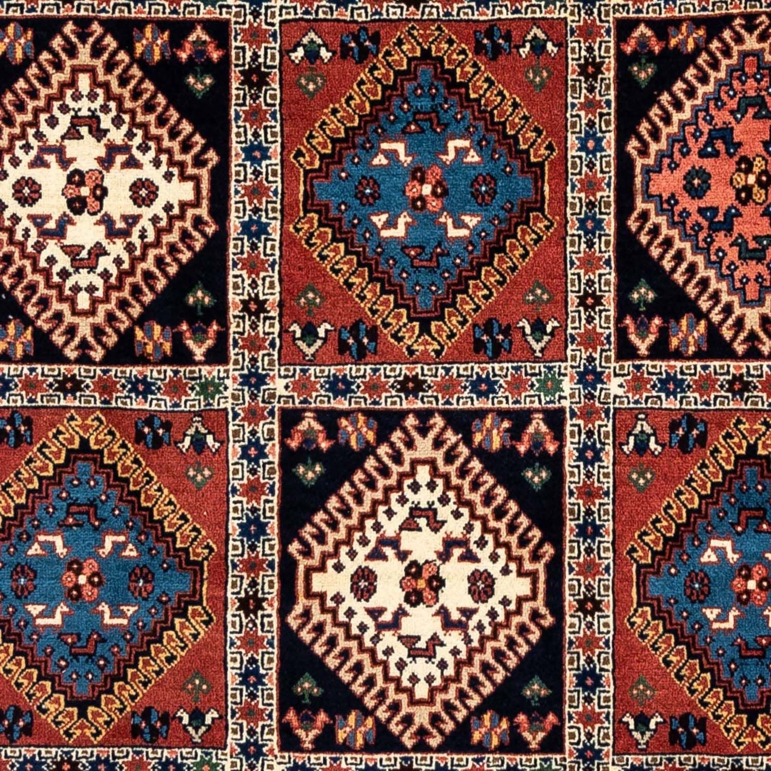 Tapis persan - Nomadic - 312 x 215 cm - bleu foncé