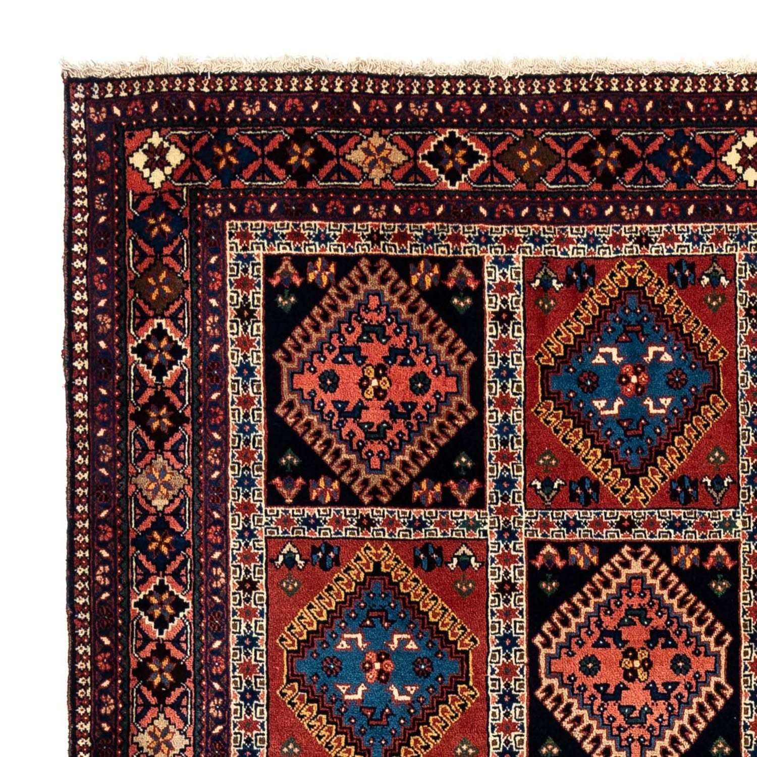 Tapis persan - Nomadic - 312 x 215 cm - bleu foncé