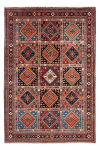 Tapis persan - Nomadic - 295 x 205 cm - rouge clair