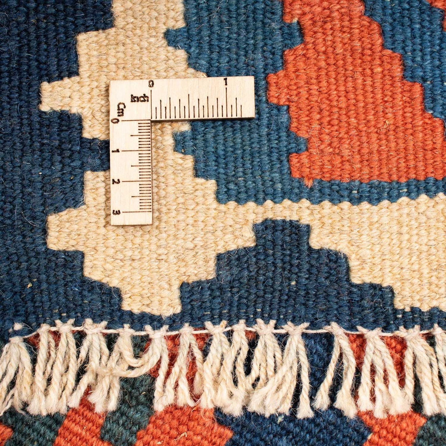 Tapis Kelim - Oriental carré  - 208 x 194 cm - multicolore