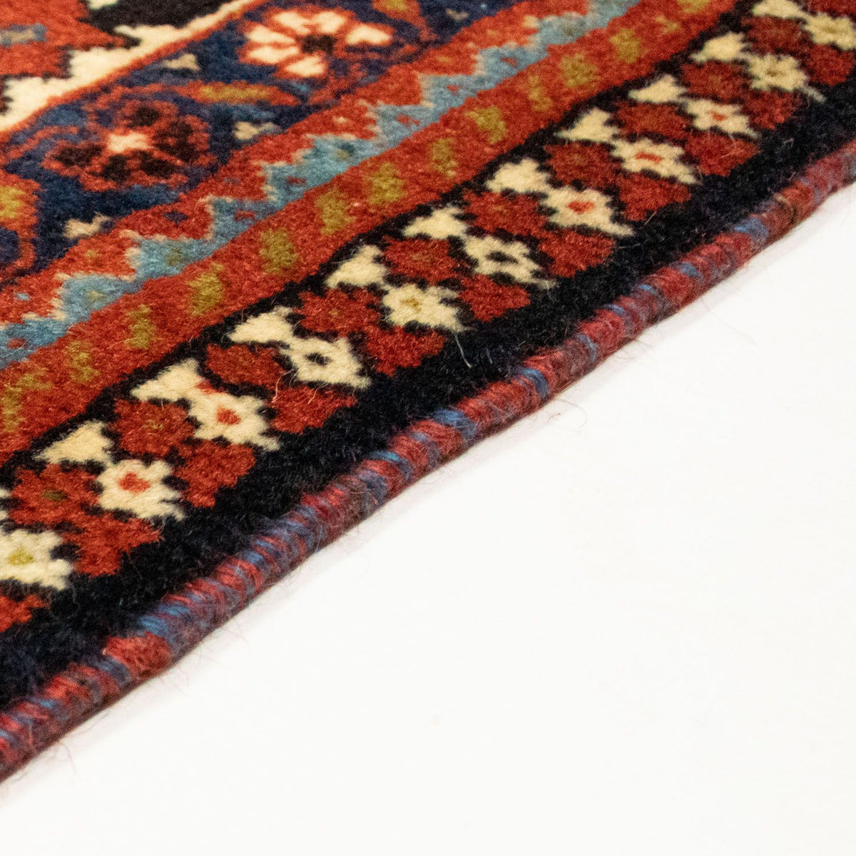 Tapis persan - Nomadic - 213 x 152 cm - rouge