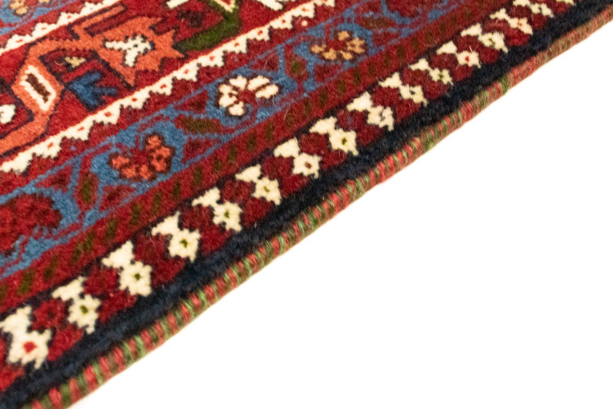 Tapis persan - Nomadic - 200 x 159 cm - rouge