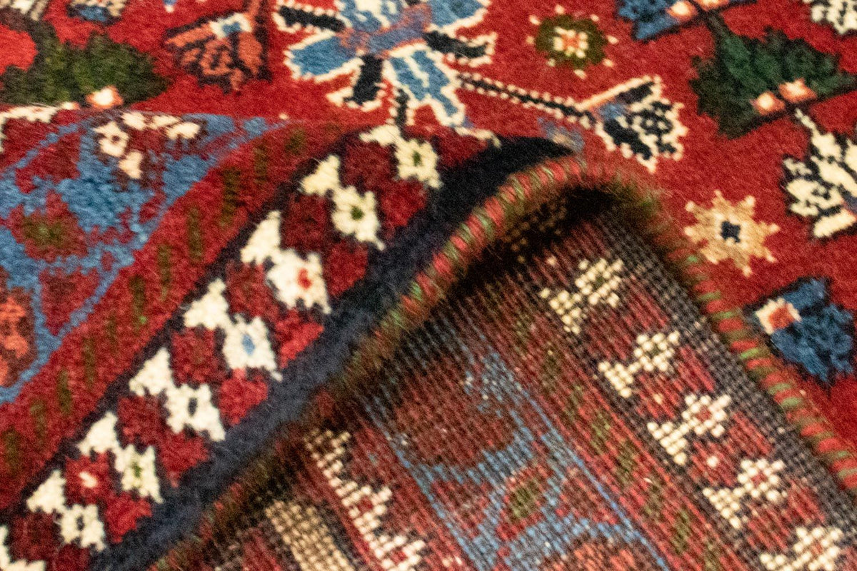 Tapis persan - Nomadic - 200 x 159 cm - rouge