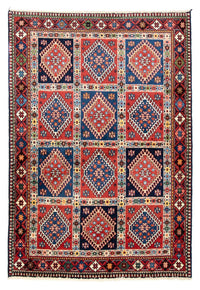 Tapis persan - Nomadic - 200 x 140 cm - multicolore