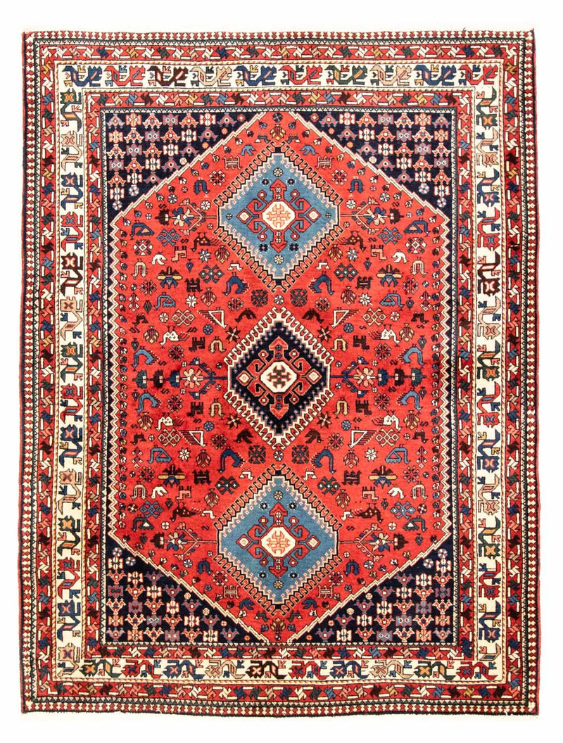Tapis persan - Nomadic - 228 x 138 cm - rouge