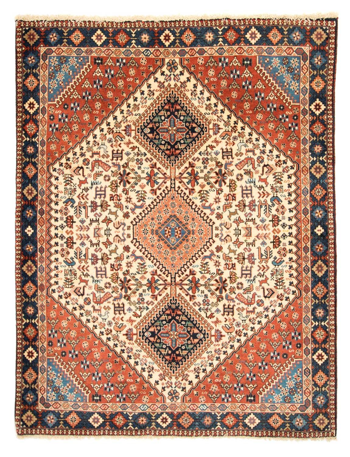 Tapis persan - Nomadic - 193 x 150 cm - beige