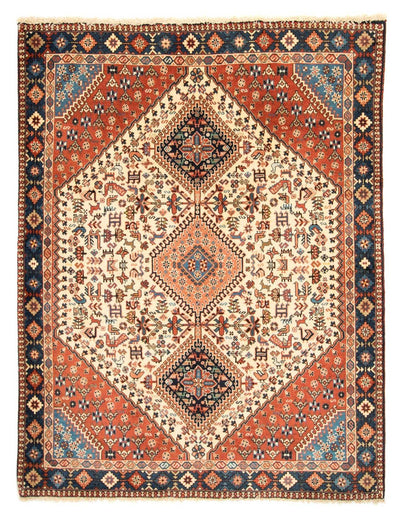 Yalameh Tapis 150x193cm - Tapis persan - beige