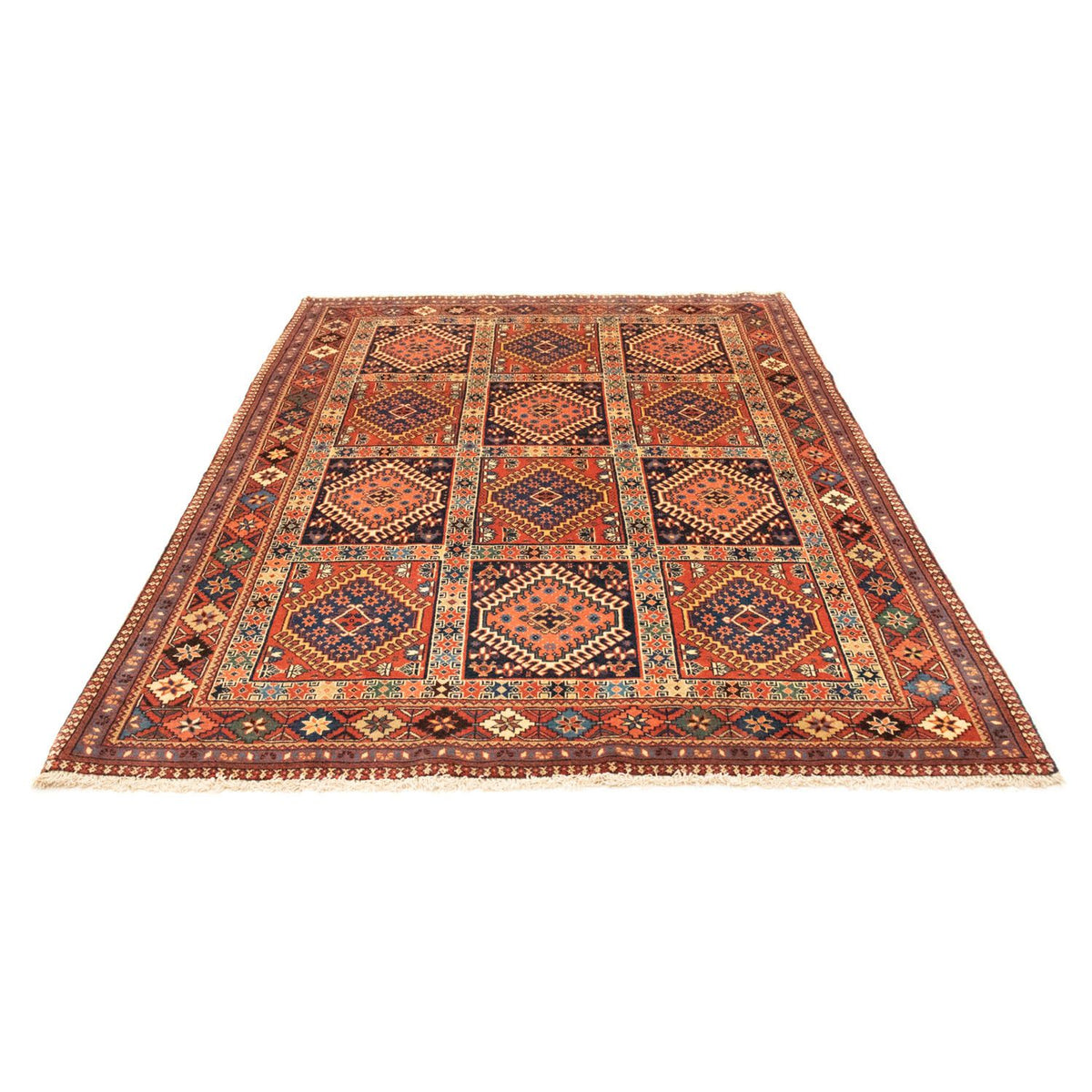 Tapis persan - Nomadic - 220 x 148 cm - multicolore
