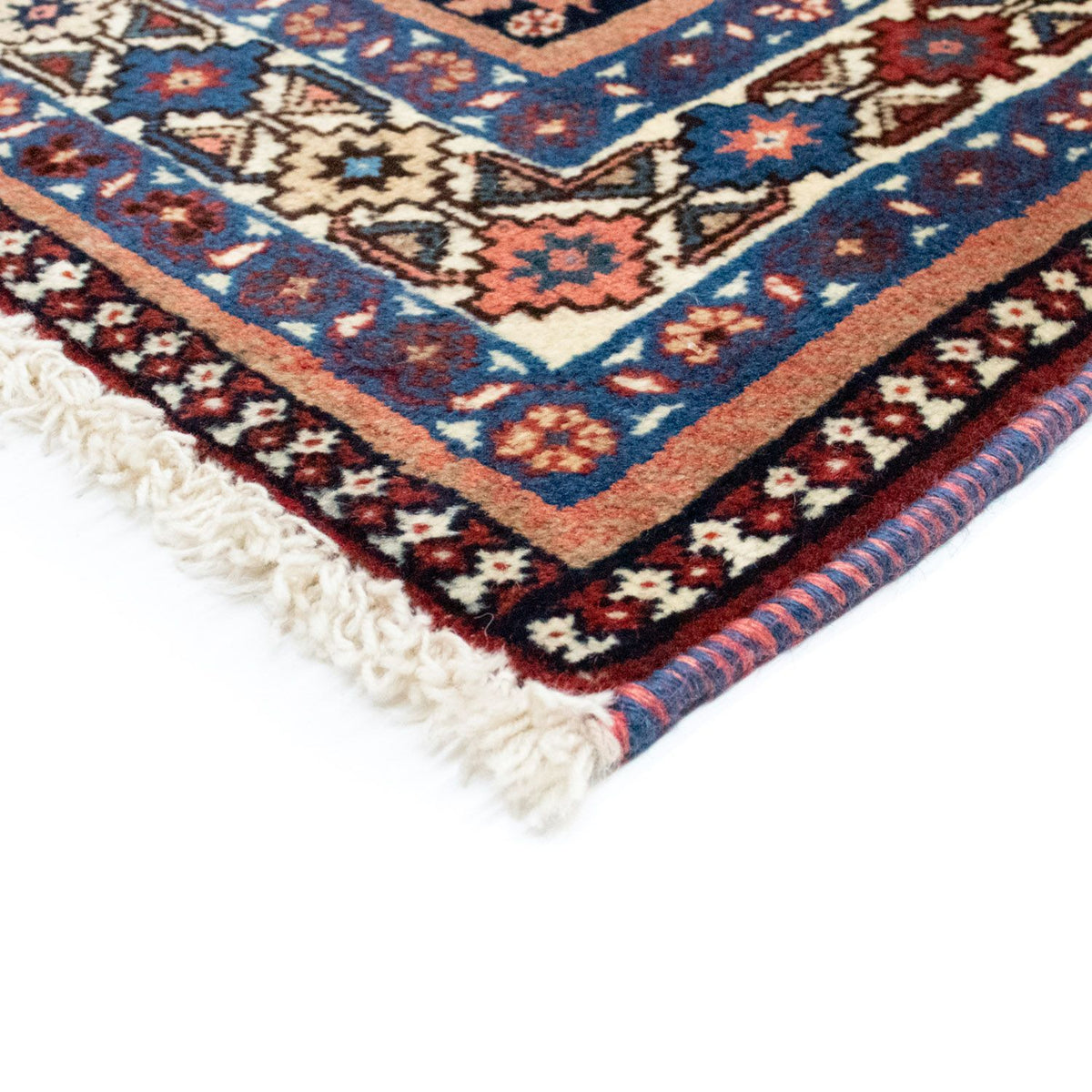 Tapis persan - Nomadic - 203 x 150 cm - rouge
