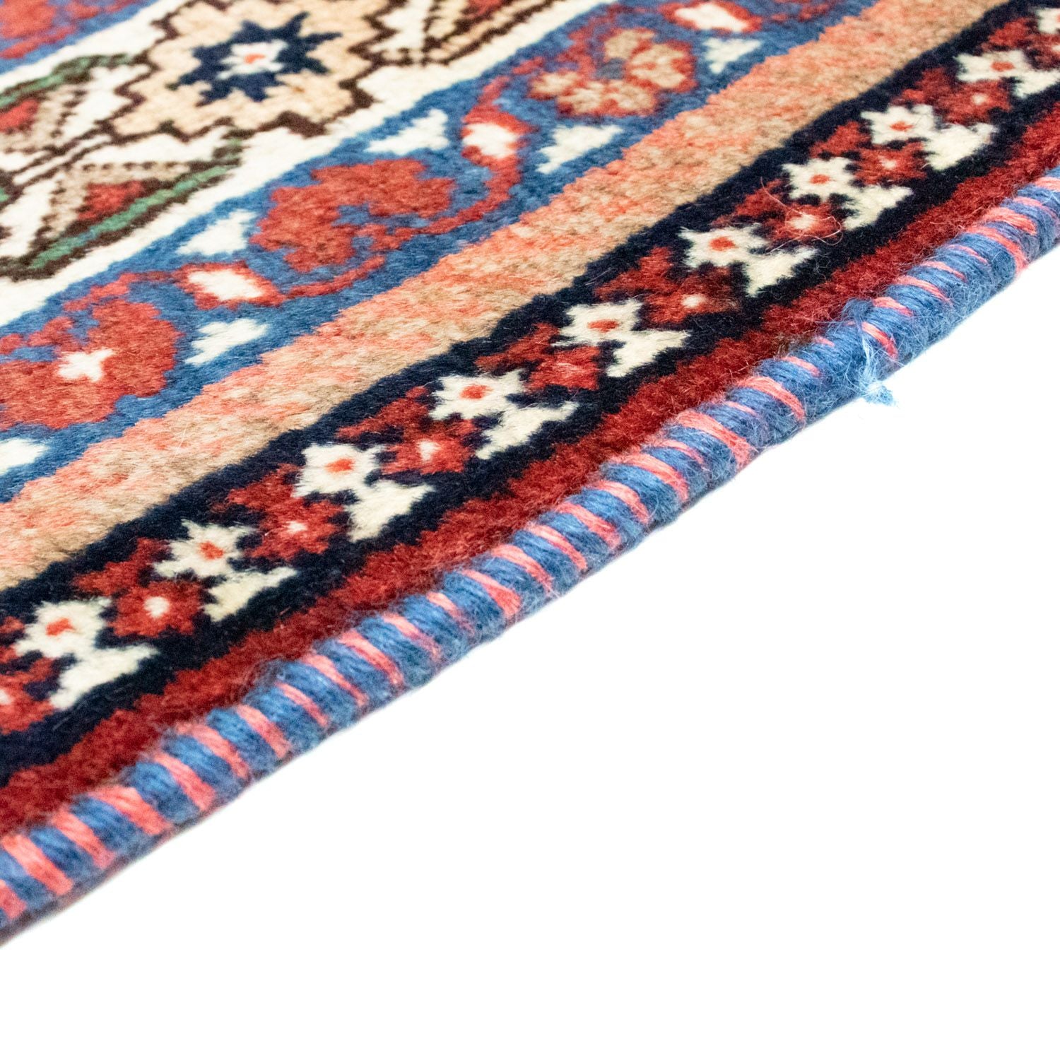 Tapis persan - Nomadic - 203 x 150 cm - rouge