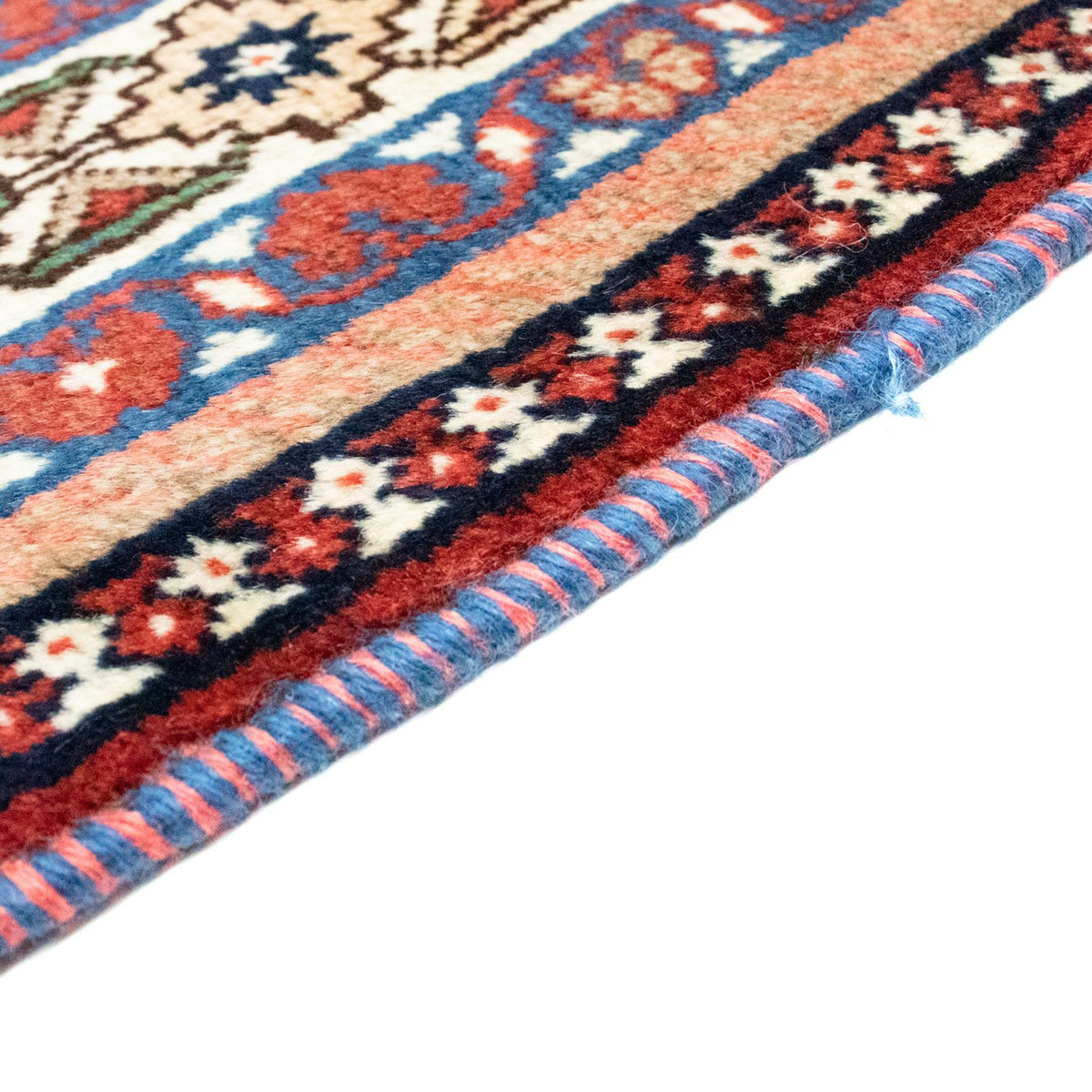 Tapis persan - Nomadic - 203 x 150 cm - rouge