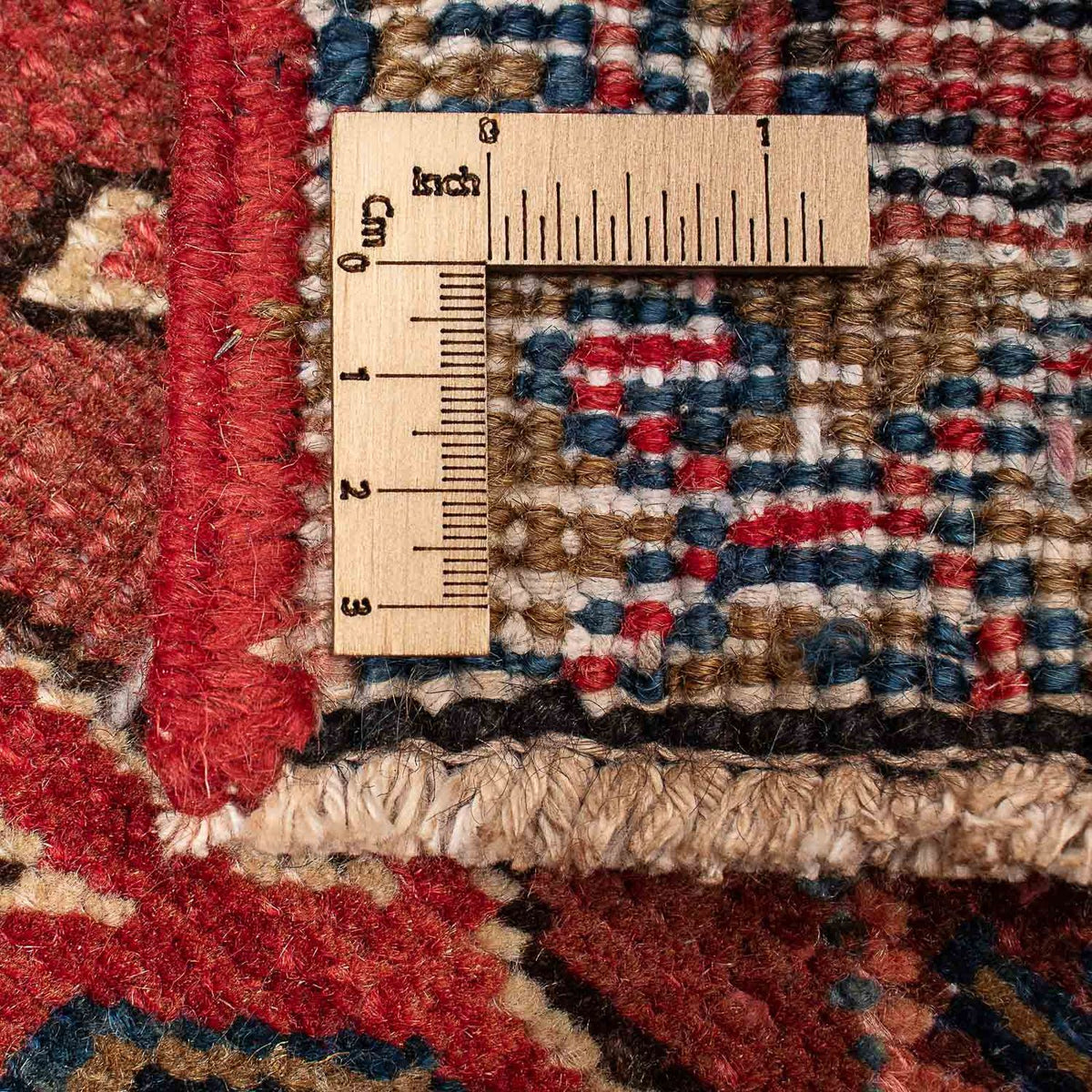 Tapis persan - Nomadic - 364 x 253 cm - rouge clair