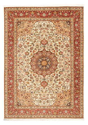Tapis persan - Tabriz - Royal - 280 x 204 cm - beige