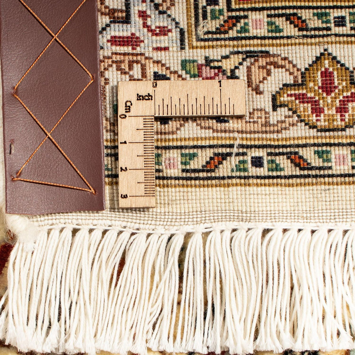 Tapis persan - Tabriz - Royal - 251 x 204 cm - beige