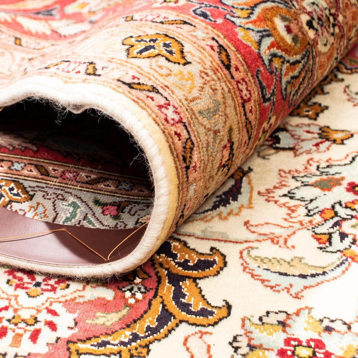 Tapis persan - Tabriz - Royal - 296 x 204 cm - rouge