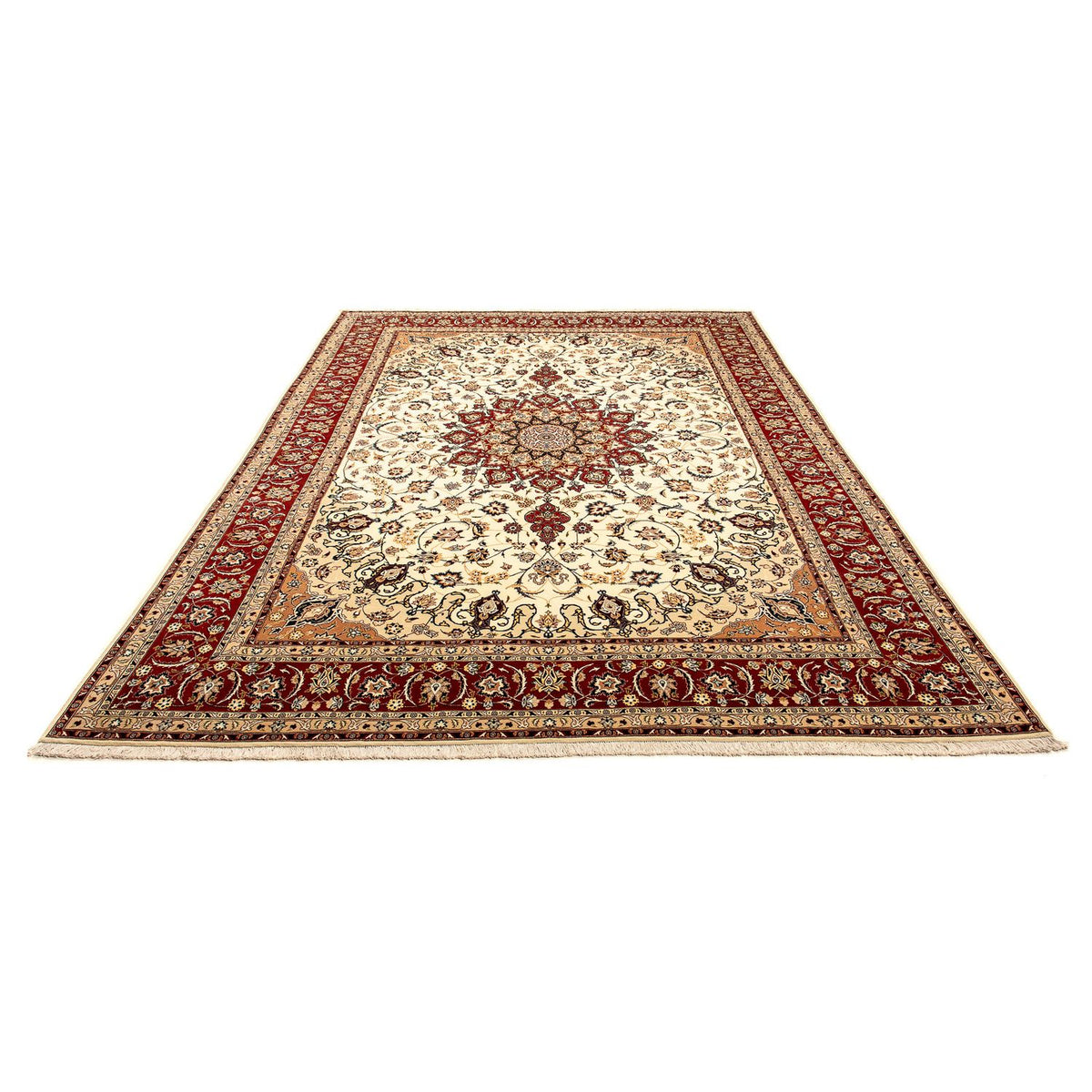 Tapis persan - Tabriz - Royal - 372 x 251 cm - beige