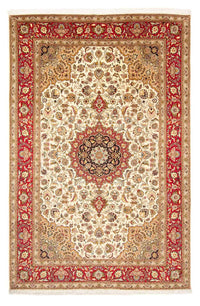 Tapis persan - Tabriz - Royal - 294 x 200 cm - beige