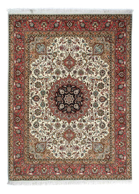 Tapis persan - Tabriz - Royal - 204 x 154 cm - beige