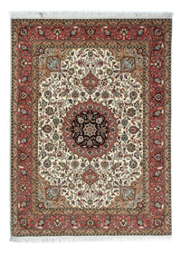 Tapis persan - Tabriz - Royal - 204 x 154 cm - beige