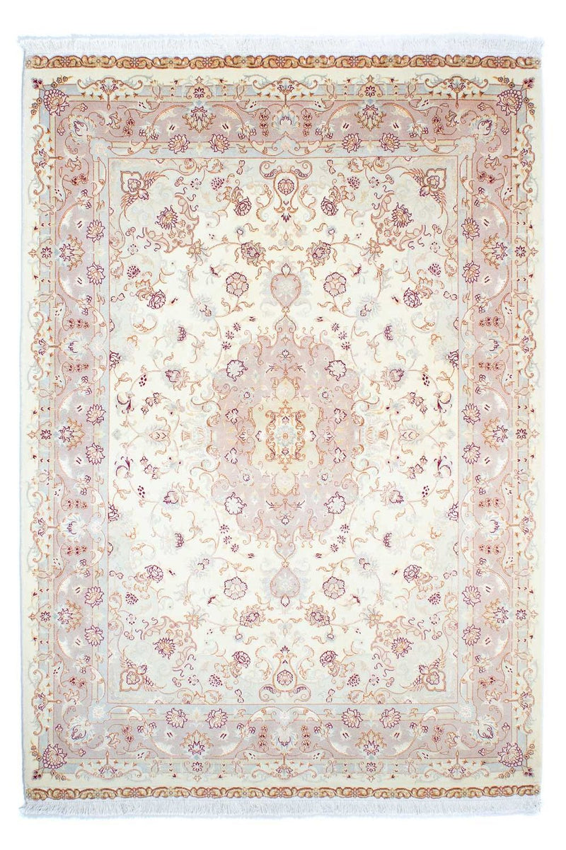 Tapis persan - Tabriz - Royal - 245 x 170 cm - beige