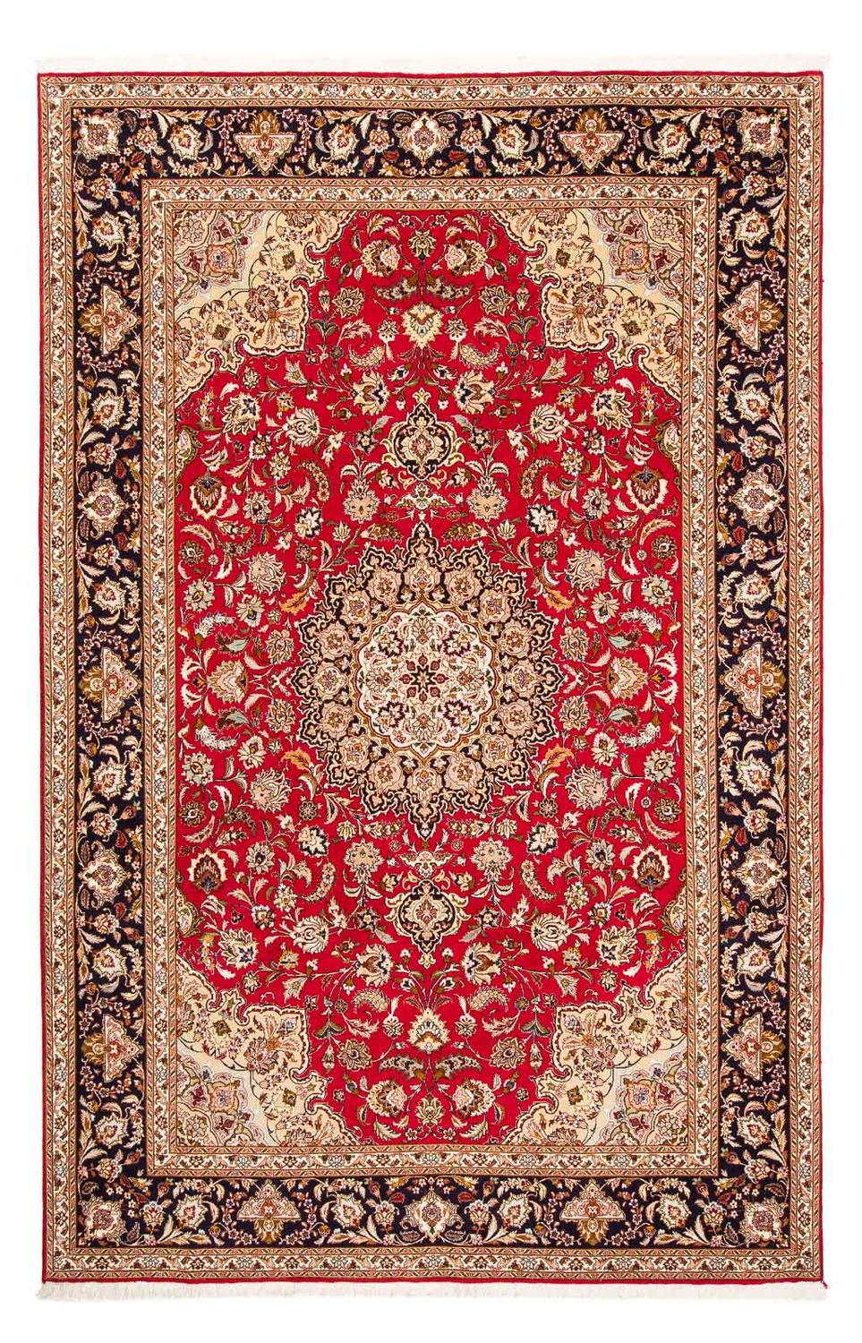 Tapis persan - Tabriz - Royal - 303 x 205 cm - rouge