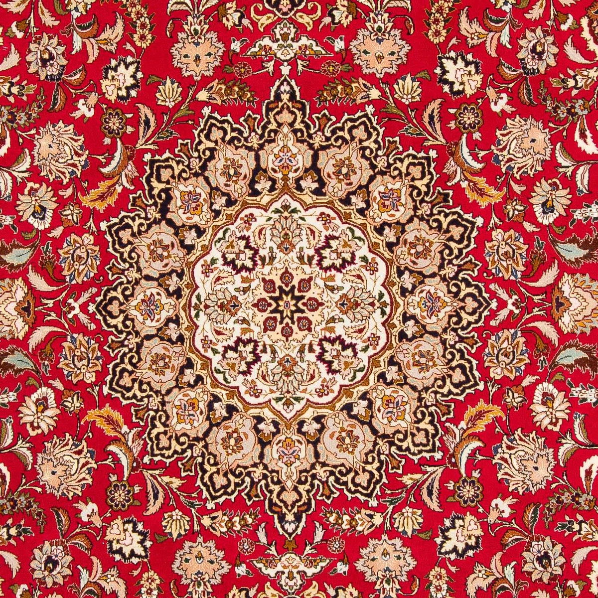Tapis persan - Tabriz - Royal - 303 x 205 cm - rouge