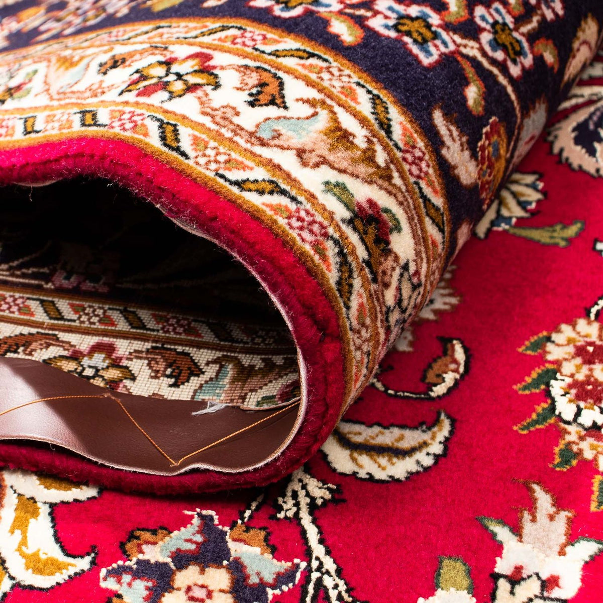 Tapis persan - Tabriz - Royal - 303 x 205 cm - rouge