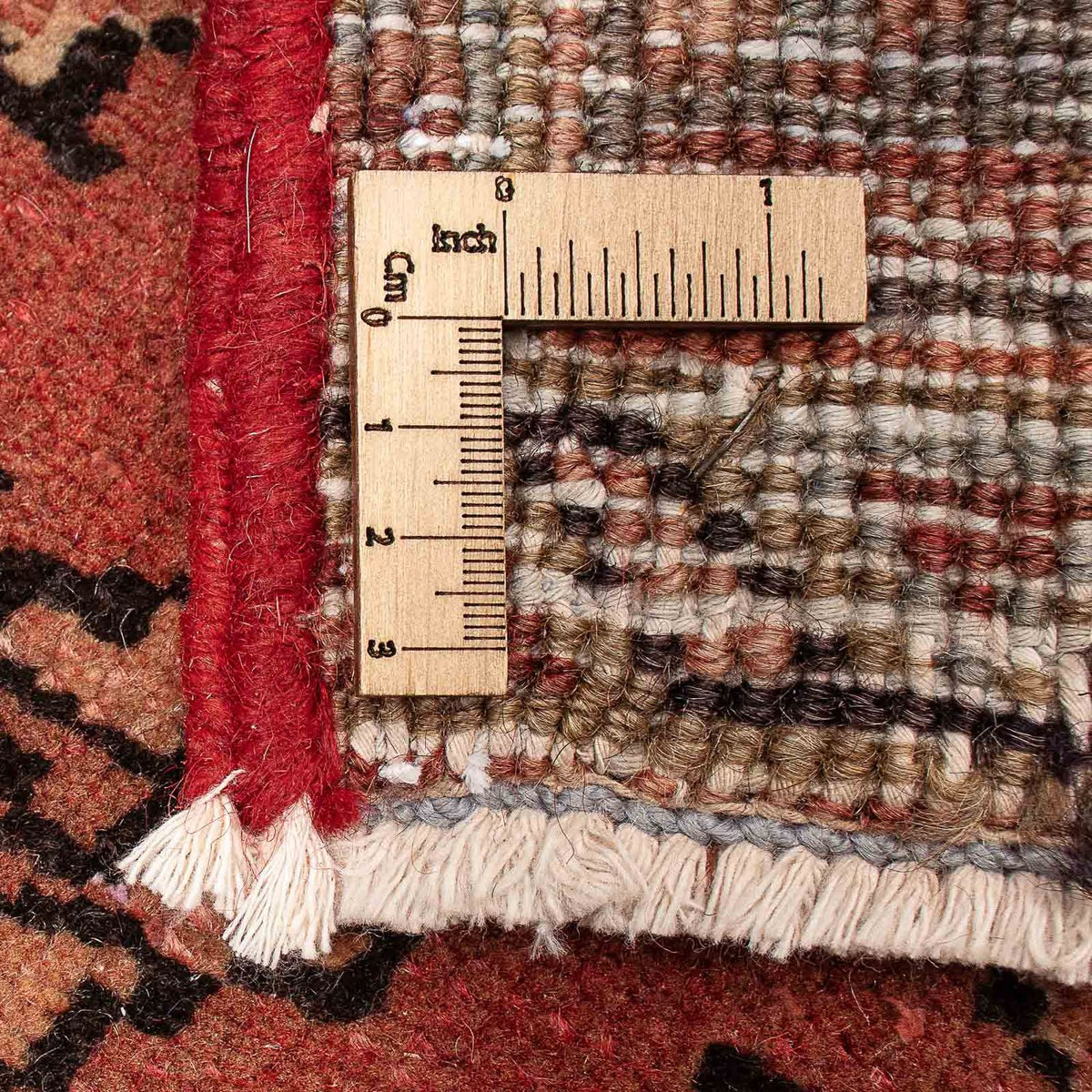 Tapis persan - Nomadic - 335 x 254 cm - rouge clair