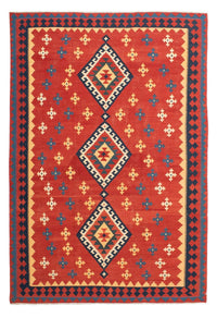 Tapis Kelim - Oriental - 300 x 210 cm - rouille