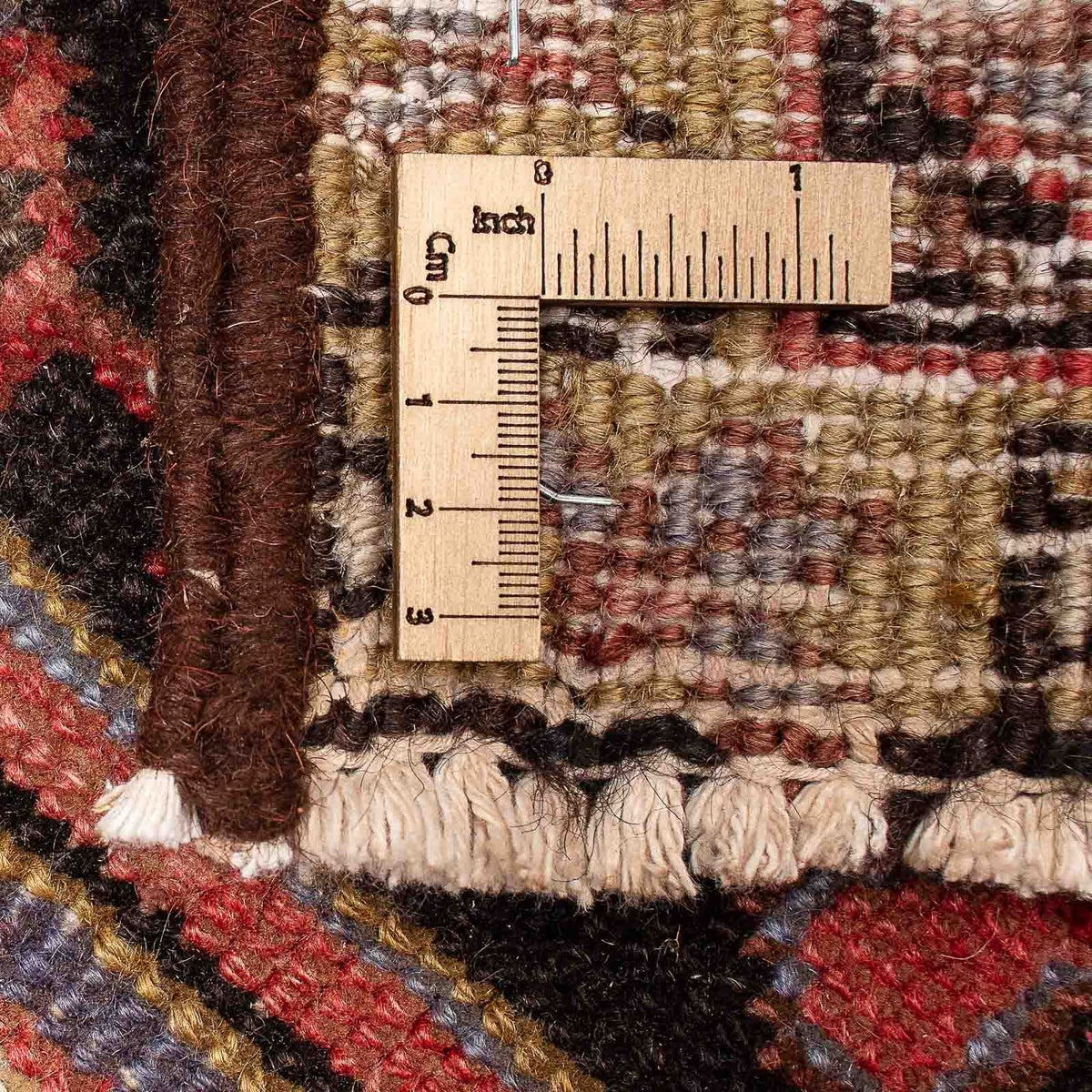 Tapis persan - Nomadic - 350 x 280 cm - rouge clair