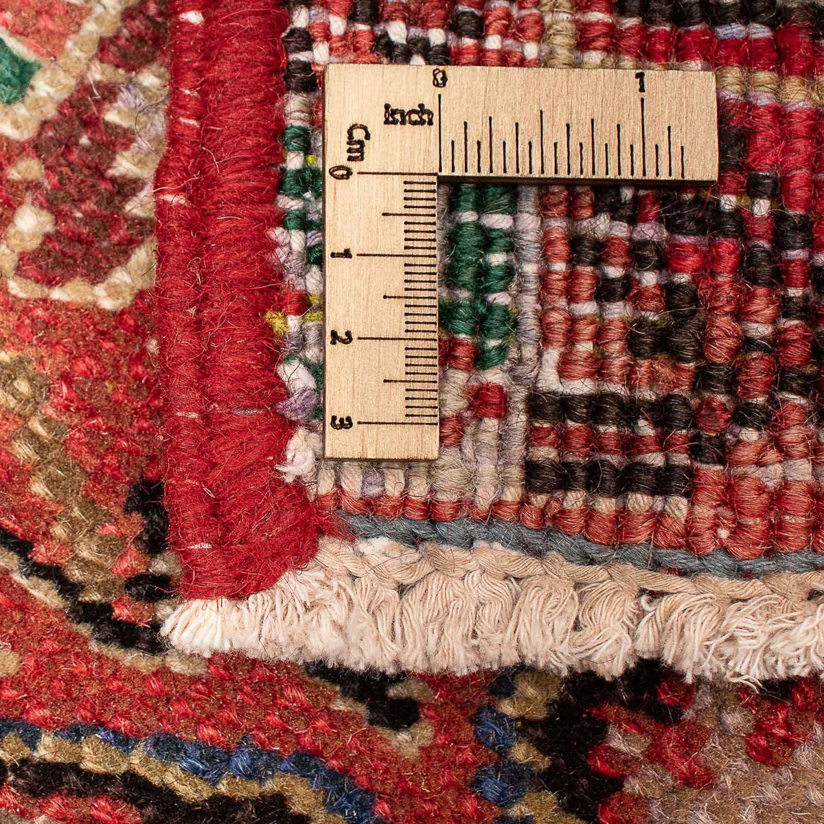 Tapis persan - Nomadic - 346 x 257 cm - rouge clair