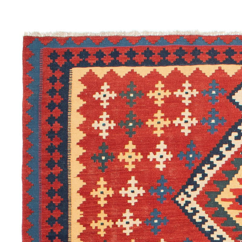 Tapis Kelim - Oriental - 307 x 199 cm - rouge