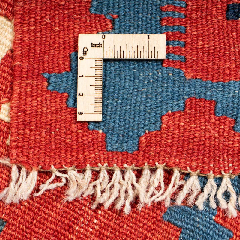 Tapis Kelim - Oriental - 307 x 199 cm - rouge